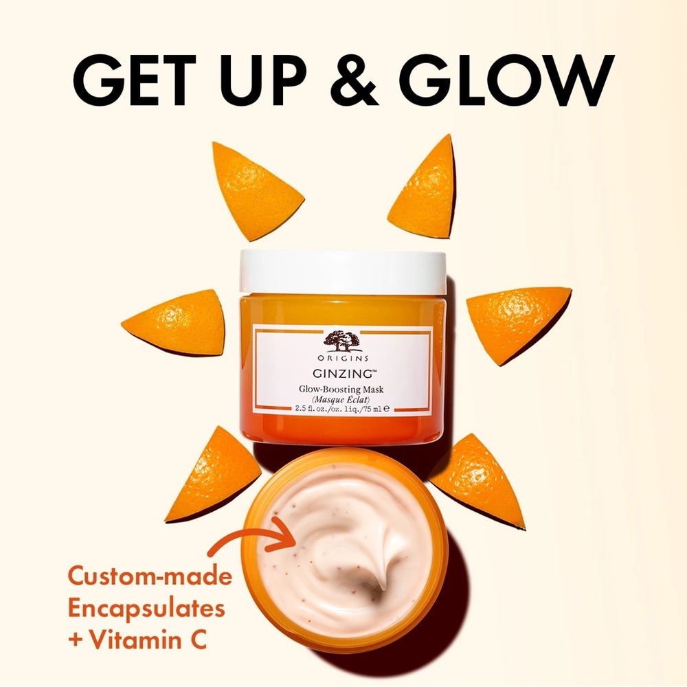 NIB Origins GinZing™ Glow Boosting Mask 75ml